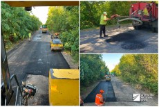 У рамках співфінансування триває оновлення місцевих доріг у громадах Полтавщини