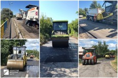 Ремонтні роботи на місцевих дорогах Полтавської громади